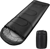 Schlafsack Outdoor für Camping 3 Jahreszeiten Erwachsene Schlafsack, 2 in 1 Funktion Deckenschlafsäcke, Warm, Leichtgewichtig, Wasserdicht für Rucksackreisen, Wandern und Reisen