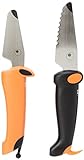 KUHN RIKON kinderkitchen Kindermesser Set Hund, schwarz/orange, Edelstahl, Schwarz & Orange