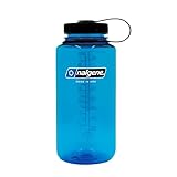 Nalgene 078701_Sustain_Weithals_Trinkflasche_1_Liter, Blau