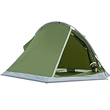 Zelt 2 Personen, Tilenvi Campingzelt mit Moskitonetz, Campingzelt Wasserdicht, Kuppelzelt Tunnelzelt, Ultraleicht Zelte Mit Kleinem Packmaß, Familienzelt Für Camping Trekking 2024 upgrade