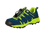 Lico Unisex Kinder Fremont Trekking-& Wanderhalbschuhe, Petrol Lemon Blau, 38 EU