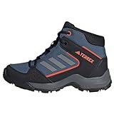 adidas Terrex Hyperhiker Mid Hiking Shoes Sneaker, Wonder Steel/Grey Three/Impact orange, 35 EU