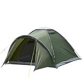 Zelt 2-4 Personen,Zelte Camping Zelt mit Vorzelt,5000mm wasserdichte Campingzelt für Reise Trekking Garten Kuppelzelt Ultraleichte Familienzelt Festivalzelt 2026 Upgrade