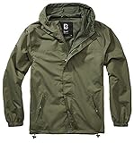 Brandit Summer Windbreaker Frontzip, Oliv, XL