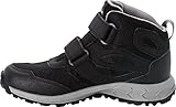 Jack Wolfskin Unisex Kinder Woodland Texapore Mid Vc K, Black / Grey, 33 EU