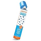 ARDAP Ungezieferspray mit Sofort- & Langzeitwirkung 750ml - Insektenspray zur Bekämpfung von akutem Ungeziefer- & Insektenbefall wie Milben, Bettwanzen & Fliegen - Bis zu 6 Wochen wirksamer Schutz