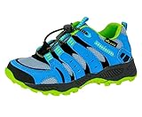 Lico Unisex Kinder Fremont Trekking-& Wanderhalbschuhe, Grau Blau Lemon, 36 EU