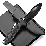 ODENWOLF W-KIDS – Kinder Schnitzmesser Set mit robuster Scheide & süßem Kindermesser Führerschein – Sicheres Outdoor Messer für Kinder zum Schnitzen, Camping & erste Abenteuer