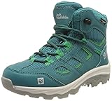 Jack Wolfskin Unisex Kinder Vojo Texapore Mid K, Green / Dark Green, 27 EU